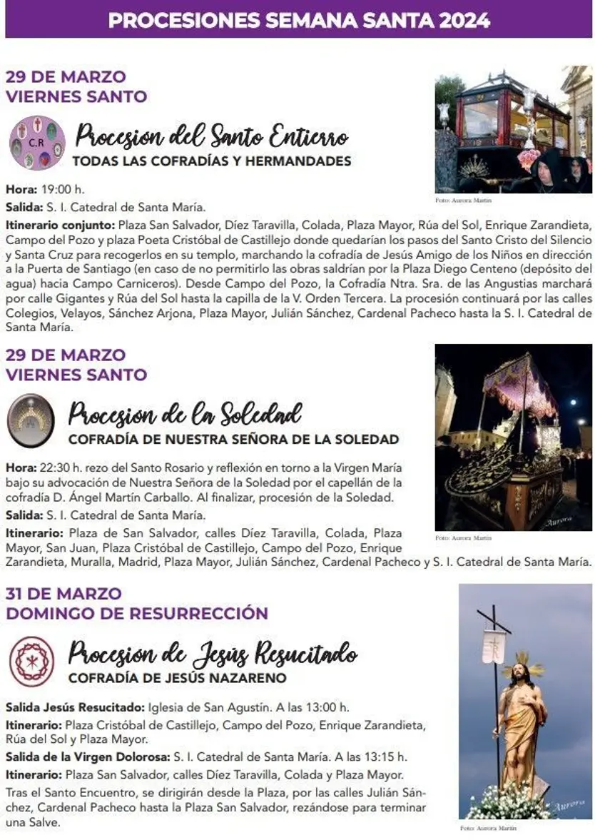 Procesiones Semana Santa Ciudad Rodrigo 3 