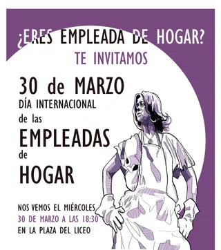 Cartel dia internacional empleadas hogar 2022