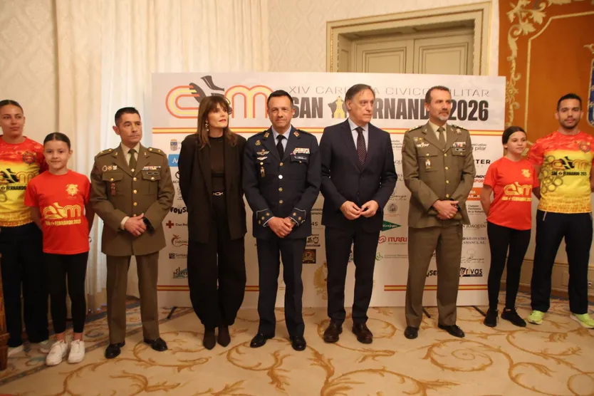 Presentación de la XIV Carrera Cívico-Militar San Fernando 2026