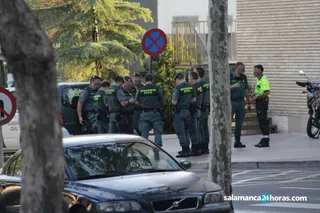 Guardia civil en el hospital (2)