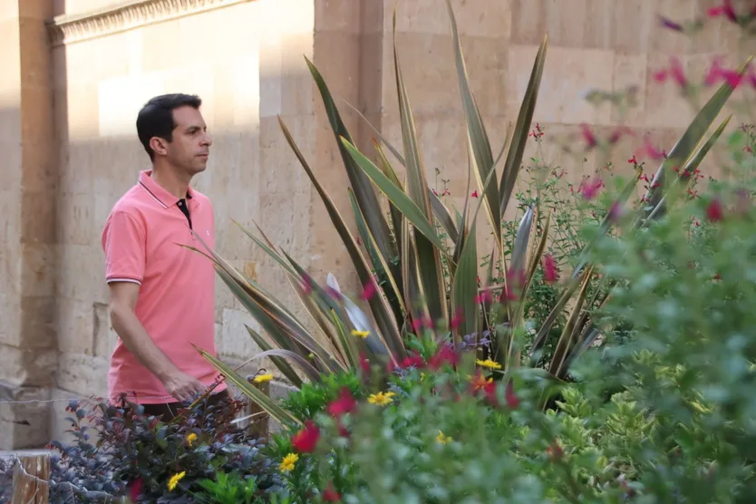 Jaime Laso, técnico del área de Medio Ambiente del Ayuntamiento de Salamanca