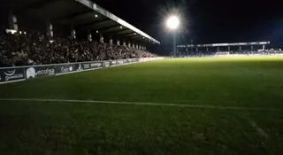 Apagón en el Reina Sofía en el partido de Unionistas contra el Villarreal