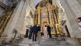Actuación de conservación y limpieza de los retablos de la Iglesia de La Clerecía