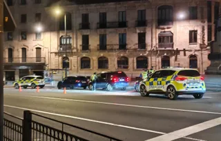 Policía Local en Gran Vía