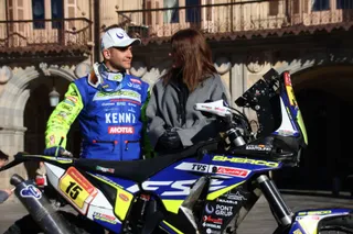 Lorenzo Santolino presenta su nueva participación en el Dakar