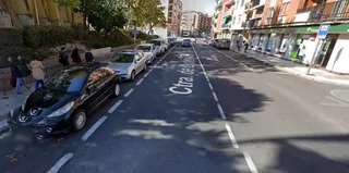 Carretera de Ledesma. Foto Google Maps