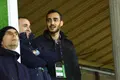 Miguel Ampuero, durante el Unionistas - Barakaldo de la temporada pasada.