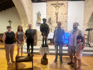 El Ayuntamiento de Carbajosa financia la restauración de la imagen de San Roque, Patrón del municipio