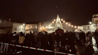 Encendido árbol de Navidad de Villoruela