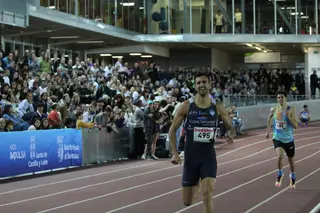 Primer trofeo de Atletismo Ciudad de Salamanca en Pista Cubierta. Foto: Belén Hurtado