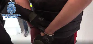 Detención de Policía Nacional