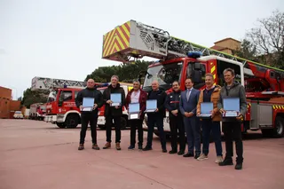 acto con motivo de la festividad del Servicio de Prevención, Extinción de Incendios y Salvamento