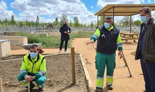 El parque de los huertos urbanos del Tormes y el aparcamiento exterior de La Aldehuela, destacadas por la Junta de Castilla y León como “obras públicas sostenibles”
