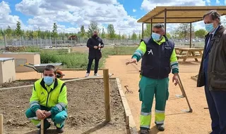 El parque de los huertos urbanos del Tormes y el aparcamiento exterior de La Aldehuela, destacadas por la Junta de Castilla y León como “obras públicas sostenibles”