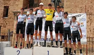 Los ciclistas del Siega Verde