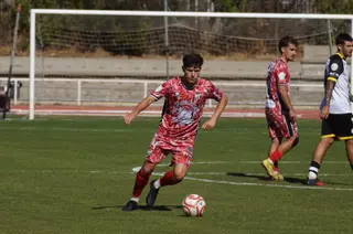 Alberto Martín, jugador del Guijuelo.