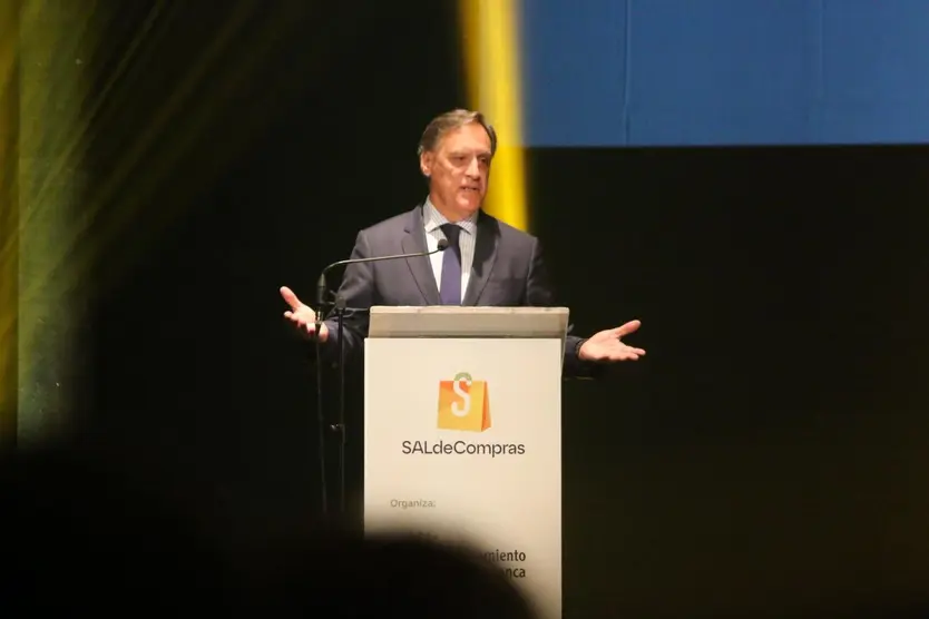 Carlos García Carbayo en la III Gala del Comercio
