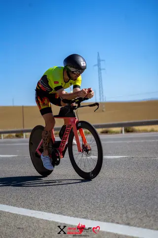 Míchel Hernández, deportista de la Escuela de Triatlón Salmantina