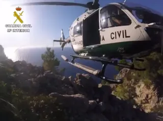 Helicóptero del Grupo de Rescate de Montaña de la Guardia Civil (Greim).