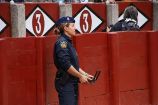Demostración operativa de la Policía Nacional