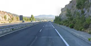 Autovía A-66 a su paso por Vallejera de Riofrío