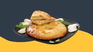 Alerta alimentaria de empanada de pollo con setas. Foto @AESAN_gob_es