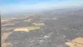 Vista Desde El Cielo Del Incendio De Fermoselle Desde Un Helicóptero De Las Brif De Pinofranqueado
