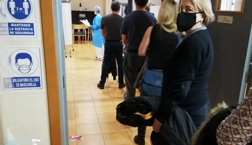 Vacunación en Topas 1