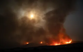 Incendio forestal en el Parque Natural de las Batuecas Sierra de Francia, en el termino municipal de Monsagro y Serradilla del Arroyo. ICAL JOSE VICENTE(Salamanca) (2)