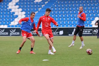 GALERÍA | Entrenamiento del Guijuelo en el Reina Sofía