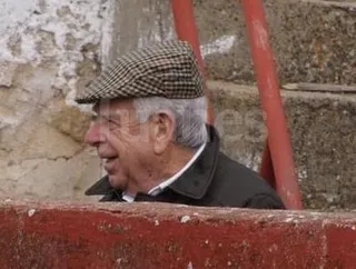 Salvador Herrero, picador salmantino en un tentadero. Foto Juanes