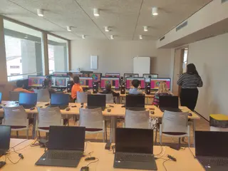 Aula de informática, Carbajosa de la Sagrada