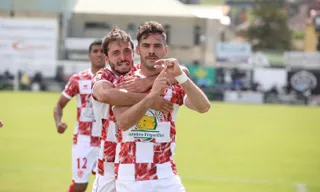 Una gran primera parte da la victoria al Guijuelo ante el Lealtad (2-3)