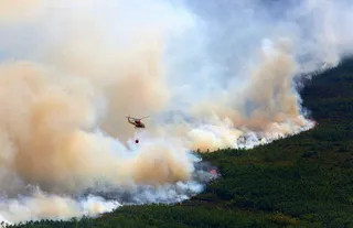 El incendio más grande en España este año afecta ya al 12% de la comarca de La Cabrera