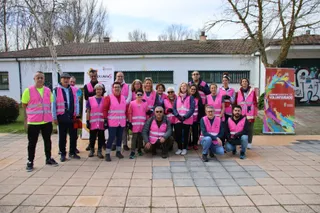 Voluntariado ambiental en la ribera del río Tormes