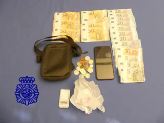Foto de lo incautado por la Policía Nacional