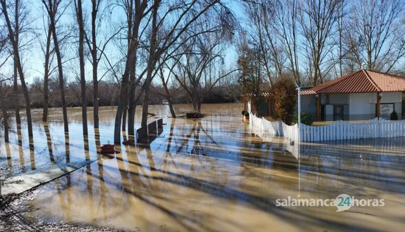 La Aldehuela inundada