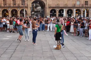 Quedada Para Farmear Aura En La Plaza Mayor De Salamanca