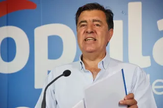 José Antonio Bermúdez de Castro y Bienvenido de Arriba, ofrecen una rueda de prensa para valorar las principales líneas del programa con el que el PP concurre a las elecciones del 23 de julio