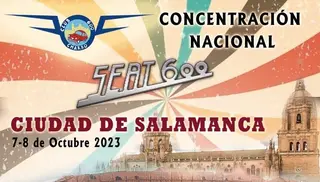 Cartel Seat 600 en Salamanca