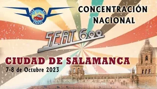 Cartel Seat 600 en Salamanca