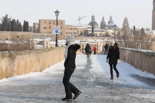 Hielo y nieve en Salamanca domingo (5)