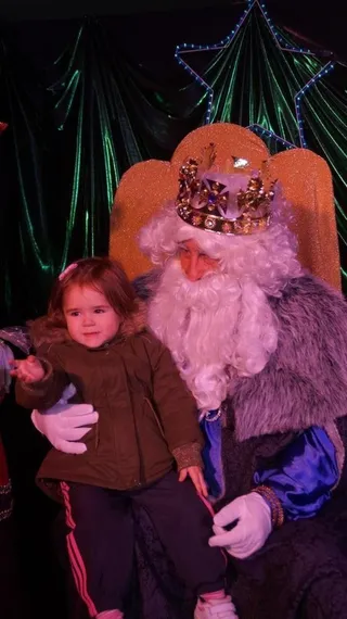 Visita Reyes Magos a El Encinar