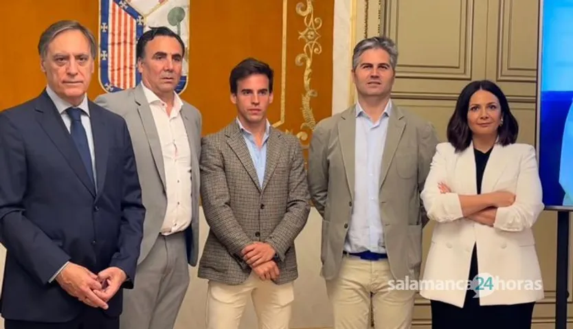 Carlos García Carbayo, el padre de María Caamaño, Gonzalo Caballero, Gonzalo Sendín del 