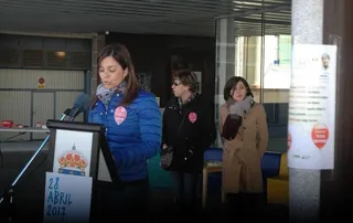 Lectura continuada infantil en la Plaza Mayor de Guijuelo