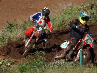 Hugo Iglesias, en el Campeonato Nacional de motocross clásico | FOTO HUGO IGLESIAS