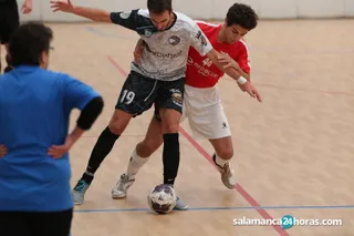 Beñat, en el partido ante Tierno Galván.