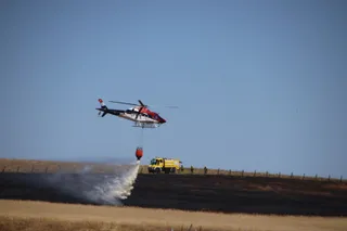 Incendio forestal en Martín del Yeltes
