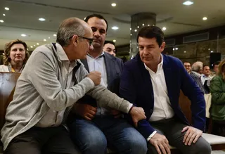 Mañueco en el acto de precampaña del Partido Popular en Salamanca | Foto ICAL