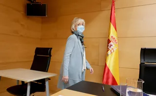 La consejera de Sanidad, Verónica Casado. | ICAL
